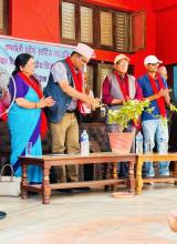 मिति २०८२।०२।२४ गते सम्पन्न कर्णाली प्रदेश स्तरीय माध्यमिक तहका विद्यार्थीहरु वीच विज्ञान प्रदर्शनी तथा प्रतिभा पहिचान कार्यक्रम उदघाटन कार्यक्रम
