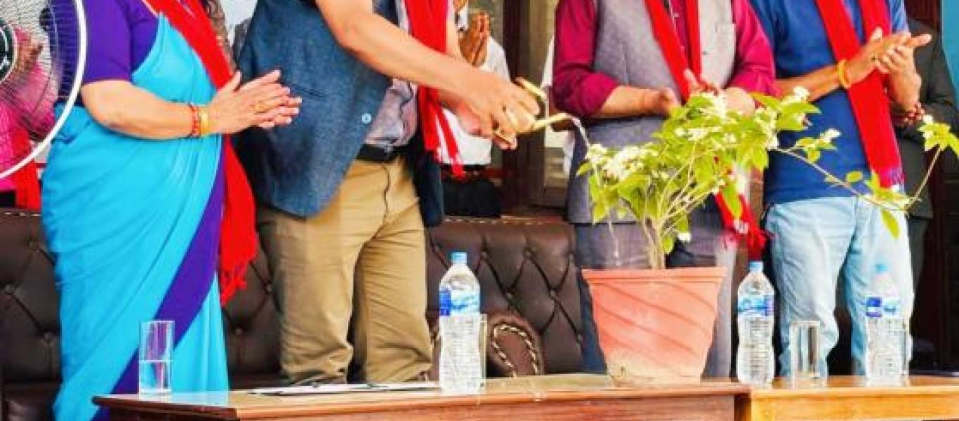 मिति २०८२।०२।२४ गते सम्पन्न कर्णाली प्रदेश स्तरीय माध्यमिक तहका विद्यार्थीहरु वीच विज्ञान प्रदर्शनी तथा प्रतिभा पहिचान कार्यक्रम उदघाटन कार्यक्रम